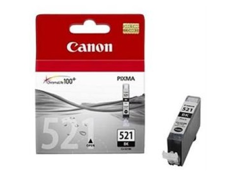 CANON 521BK KARTUŞ - Canon Cli-521Bk Siyah Kartuş